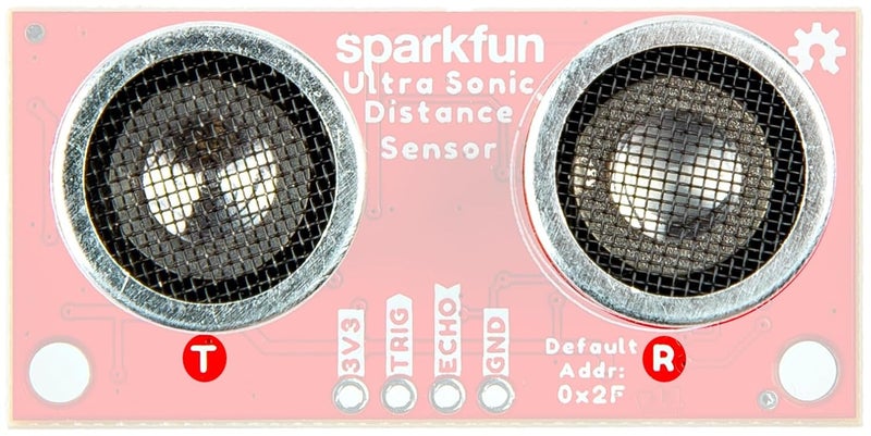 Spark Fun Ultrasonic Distance Sensor - TCT40 (Qwiic) Ultrasonic Distance Sensor - HC-SR04 Non-Contact Distance Measurement - Operating Voltage 3.3V - Board Dimensions: 1.75 in x 0.85 in - Image 5
